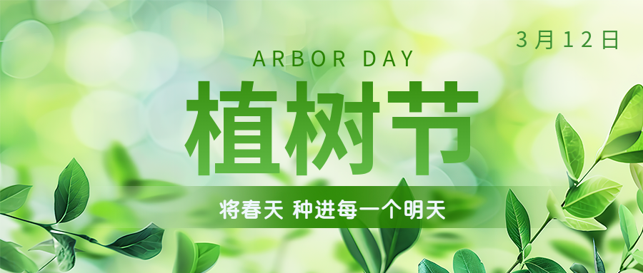 植樹節 | 保護環境，綠水青山就是金山銀山！